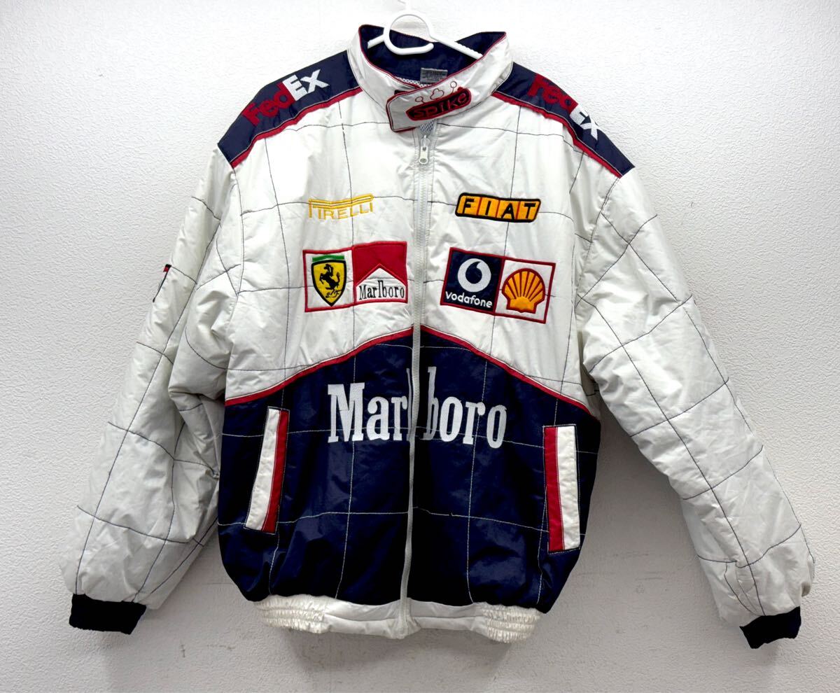 レーシングジャケット ブルゾン Ferrari フェラーリ マルボロ FIAT MITSUBISHI Mobile ジャケット■兵庫県姫路市から Q2 25-1080
