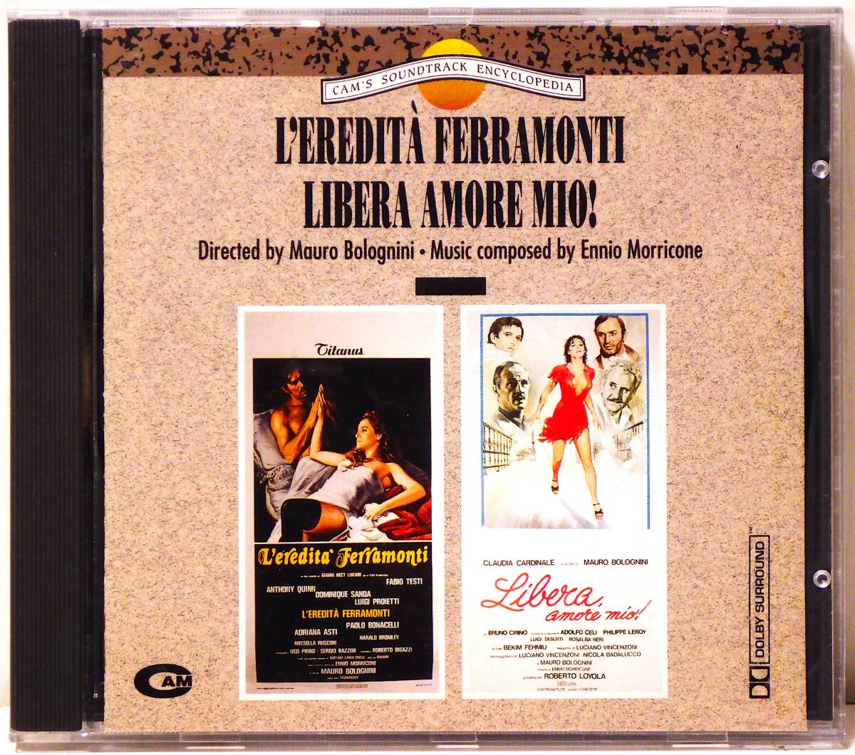 伊盤 沈黙の官能 L'EREDITA FERRAMONTI LIBERA AMORE MIO ! ENNIO MORRICONE CAM PRODUCTIONS CSE 059 