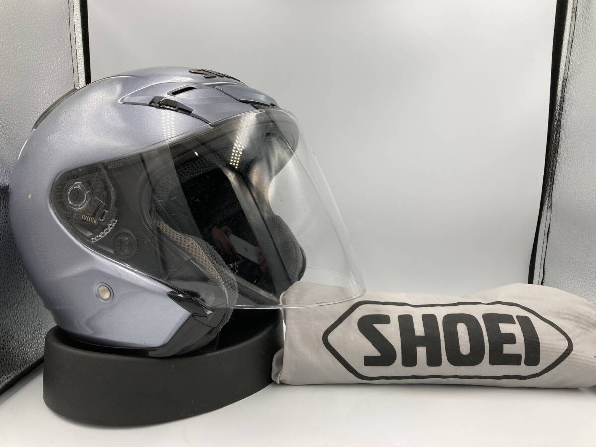 SHOEI ショウエイ J-Force3 Jフォース3 パールグレーメタリック ジェット ヘルメット XLサイズ J-フォース3 Jフォース3