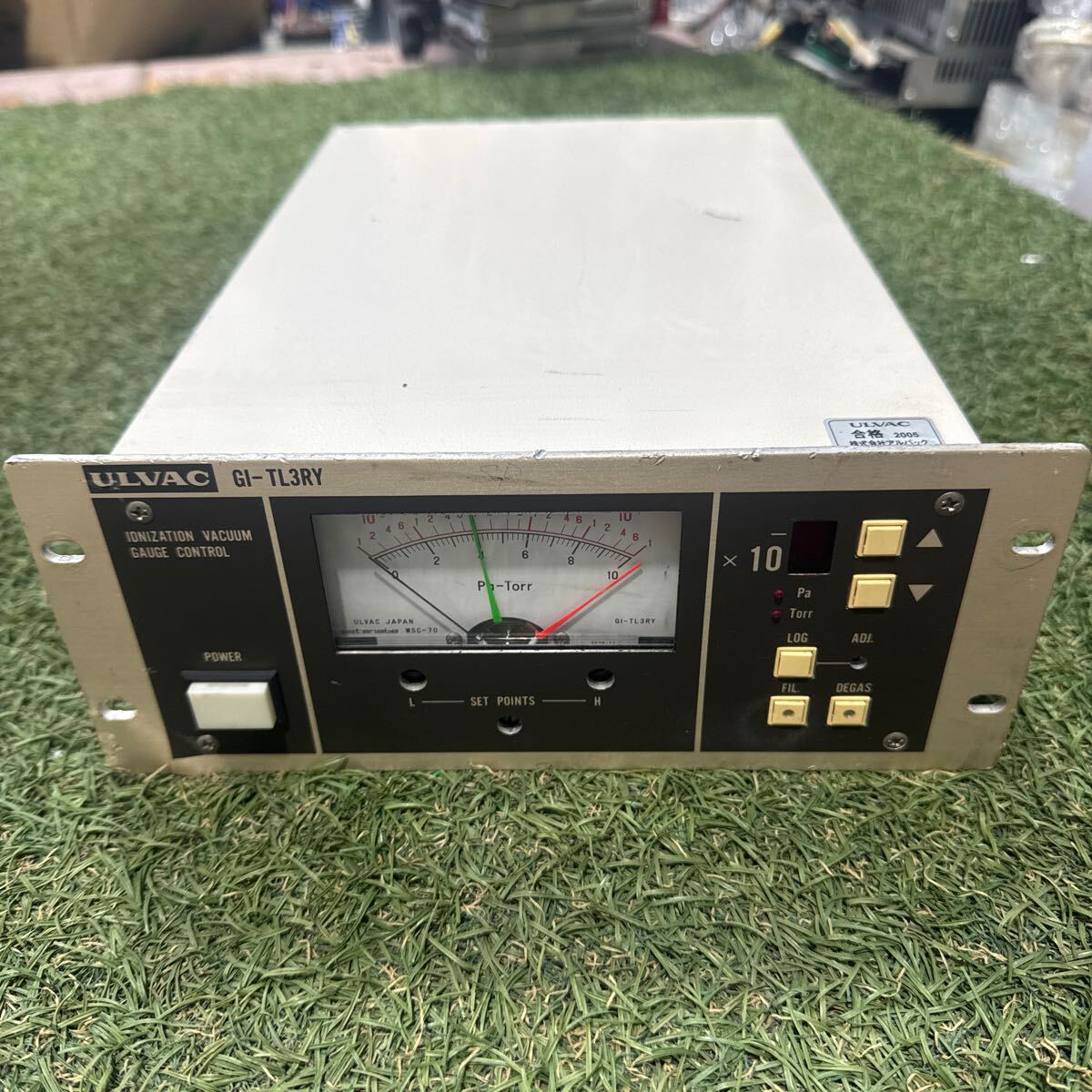 5B318 ULVAC GI-TL3RY イオン化真空計コントローラー 動作保証