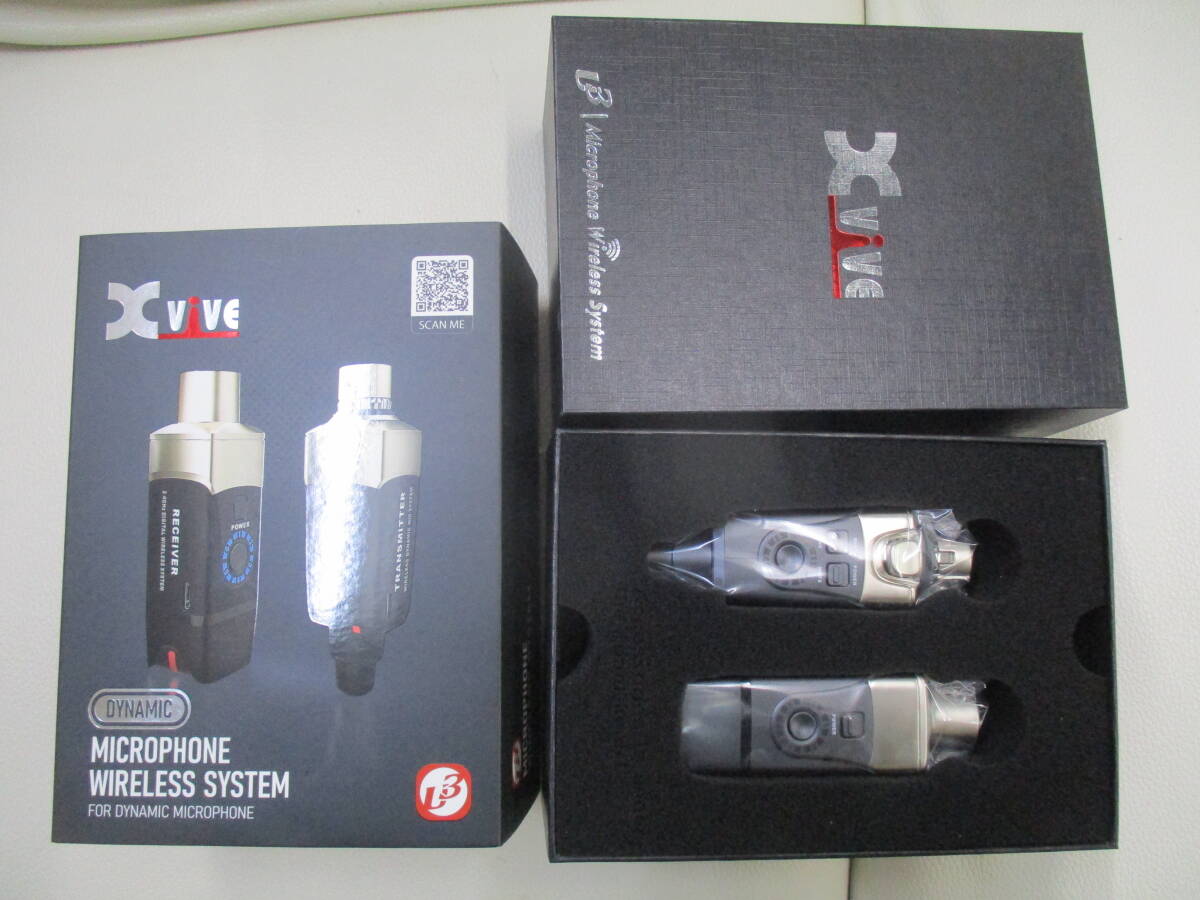 Xvive/エックスバイブ U3マイクロフォンデジタルワイヤレスシステム XV-U3新品