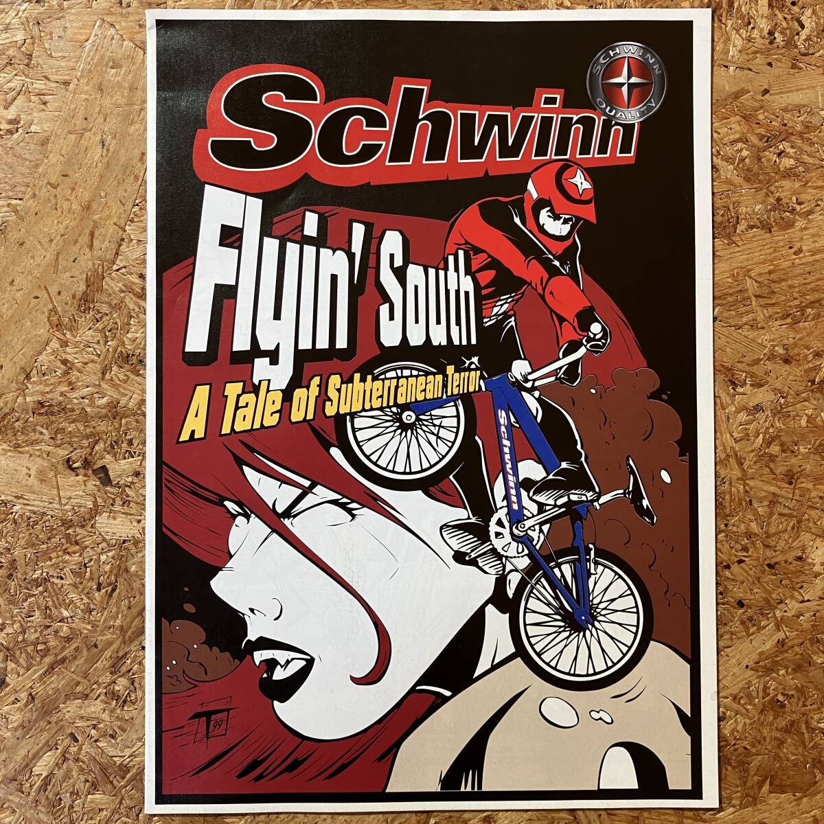 Schwinn シュウィン カタログ BMX JAY MIRON RON KIMLER JOEY GARCIA ALAN BRIAN FOSTER ANDREW FARIS MATT POHLKAMP 