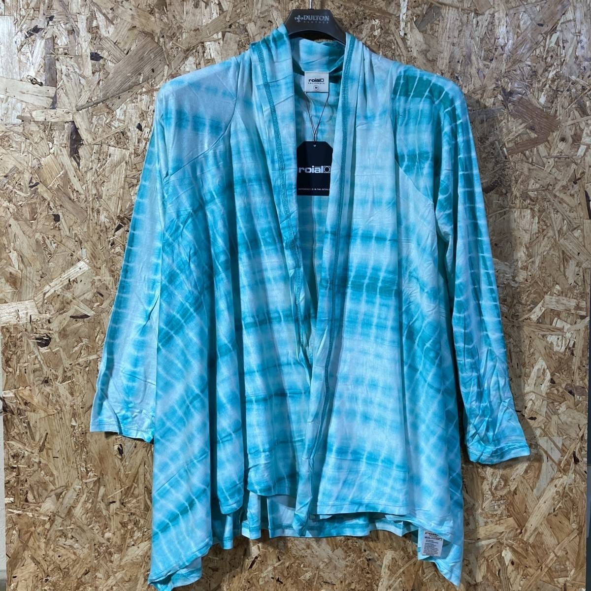 roial レーヨン カーディガン S GREEN ロイヤル CALIFORNIA SURF ラッシュガード 