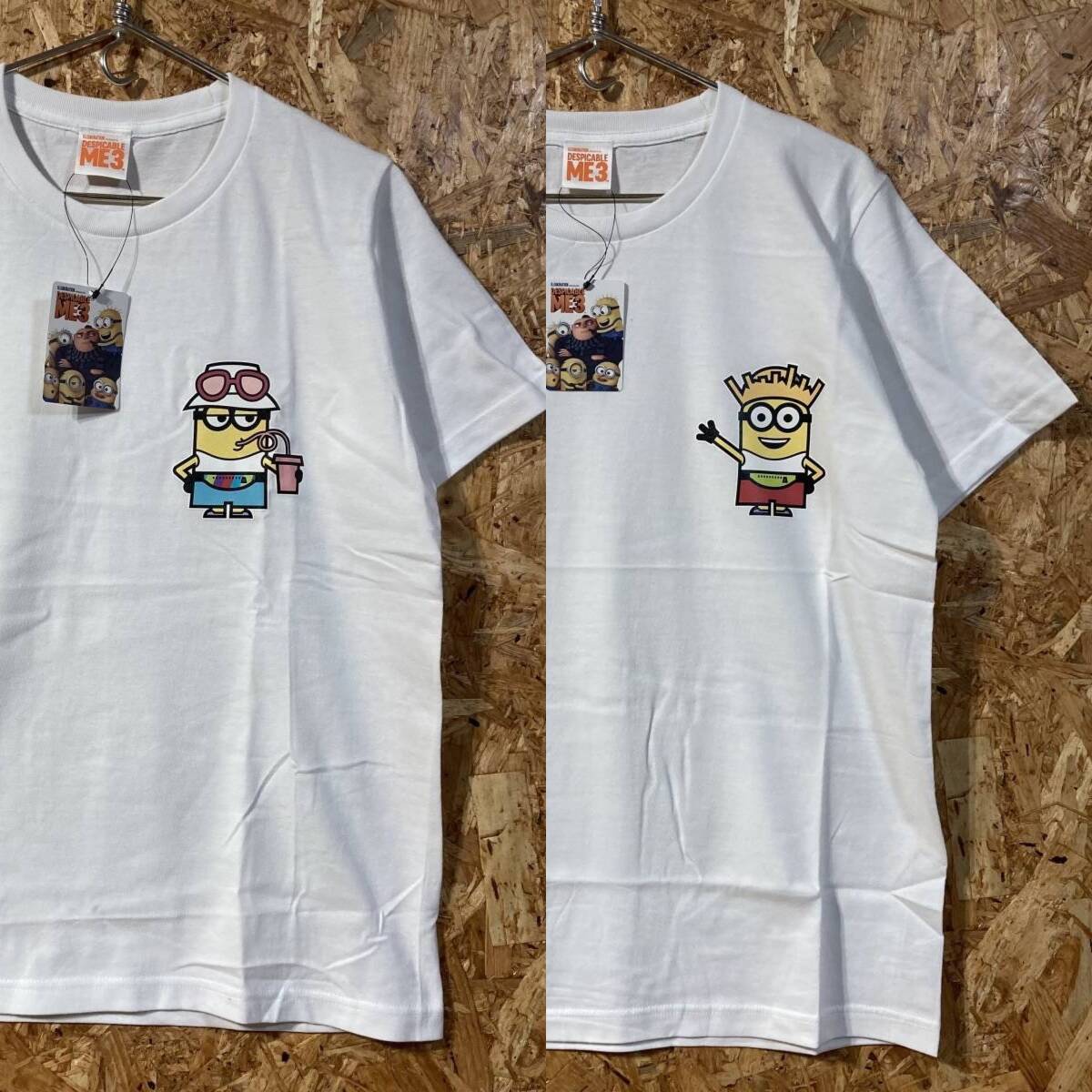 MINIONS ミニオンズ 半袖 Tシャツ M 2枚セット 映画 怪盗グルーのミニオン大脱走