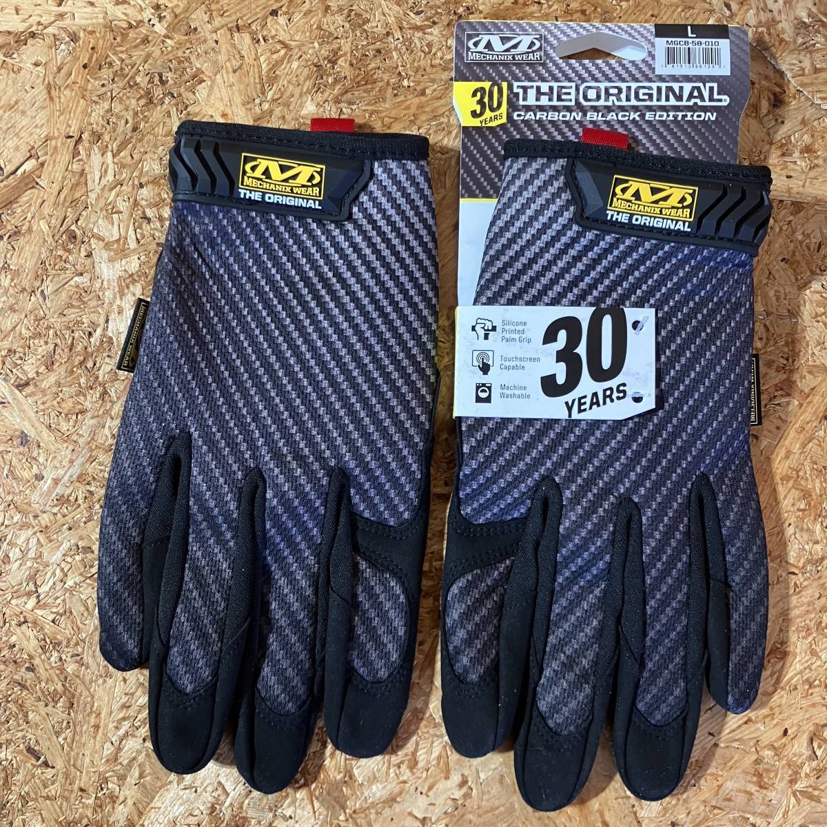 Mechanix Wear THE ORIGINAL CARBON BLACK EDITION 30 YEARS L メカニクス ウェア オリジナル カーボン リミテッド 30周年 グローブ 手袋