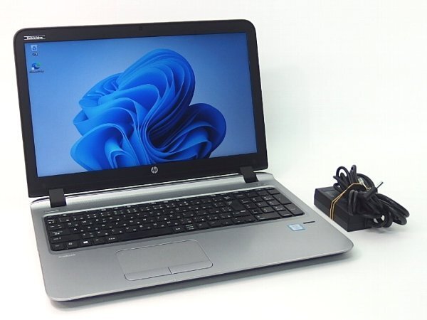 ■※【帳簿などのデータ化に】HP ProBook 450 G3 ノートPC メモリ4GB/第6世代/HDD500GB