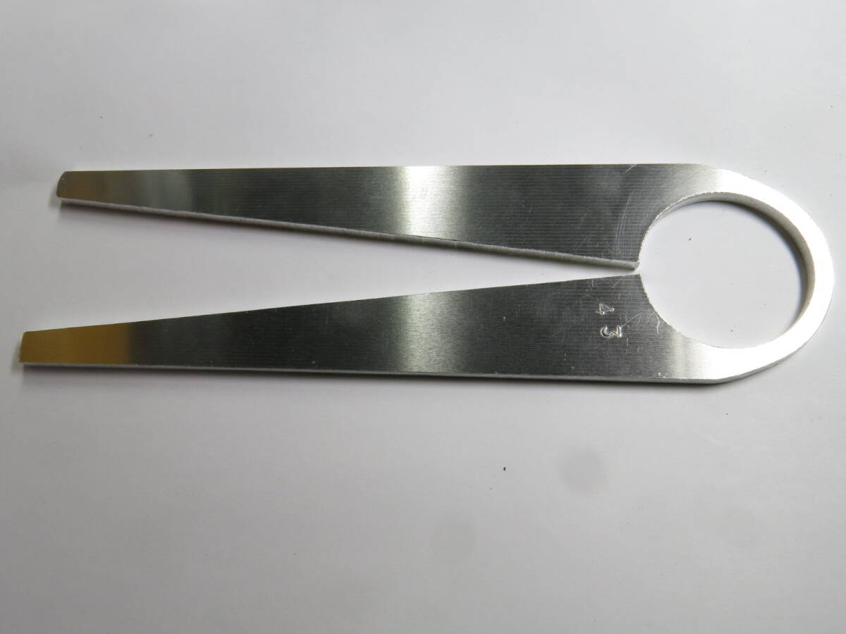 43mm リングレンチ アルミ製カメラレンチ ライカレンズ ズマリットなど用 修理工具 43ミリ