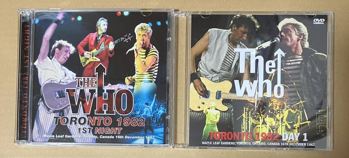中古CD THE WHO / TRONTO 1982（２枚組CD)
