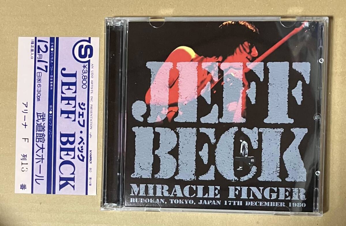 中古CD JEFF BECK / MIRACLE FINGER （２枚組CD)