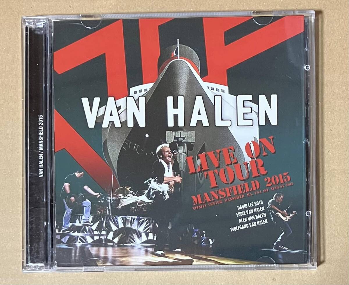 中古CD VAN HALEN / LIVE ON TOUR MANSFIELD 2015（２枚組CD)