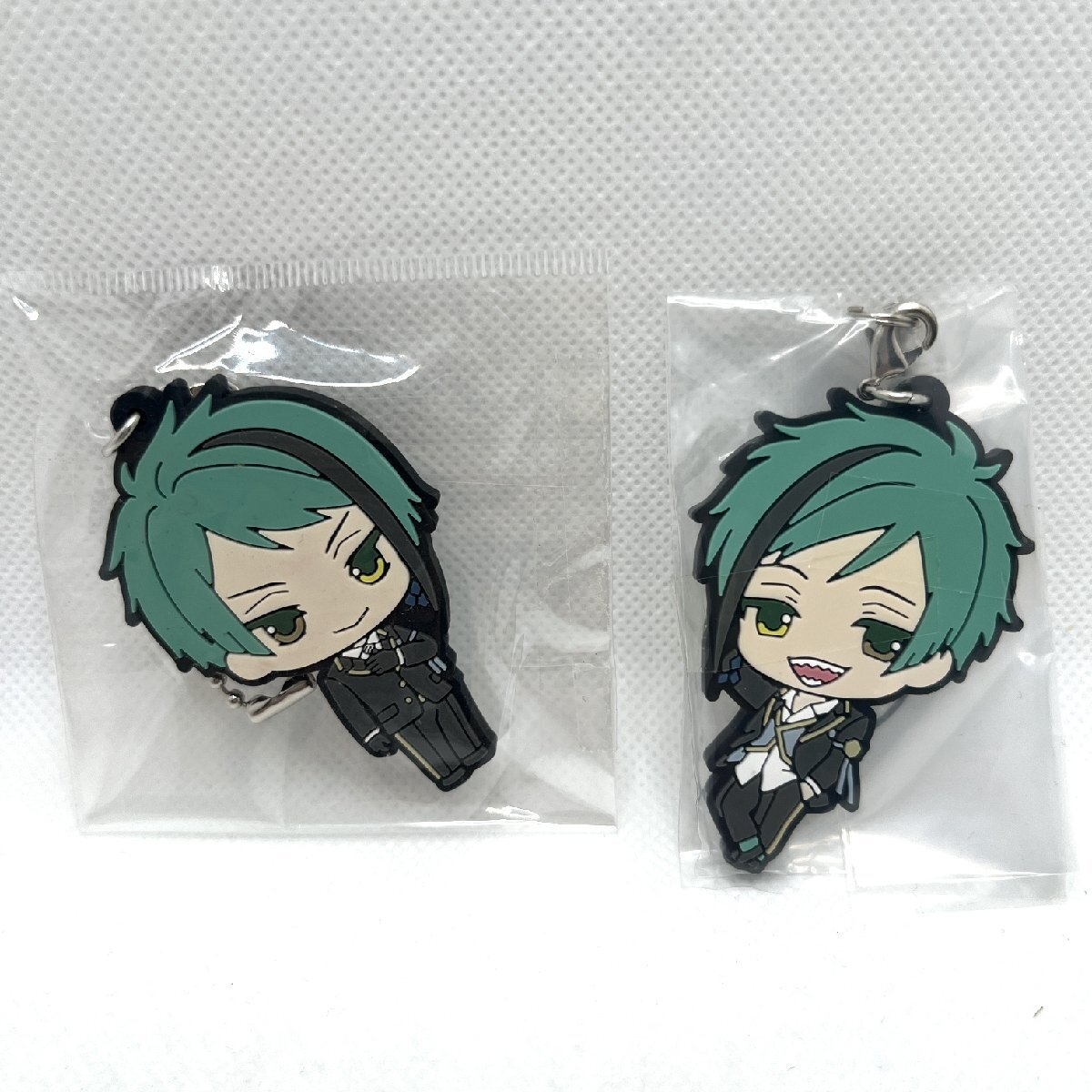 100円～ツイステ ラバーストラップ ジェイド/フロイド リーチ兄弟 ツイステッドワンダーランド キーホルダー Disney Twisted 道楽札幌