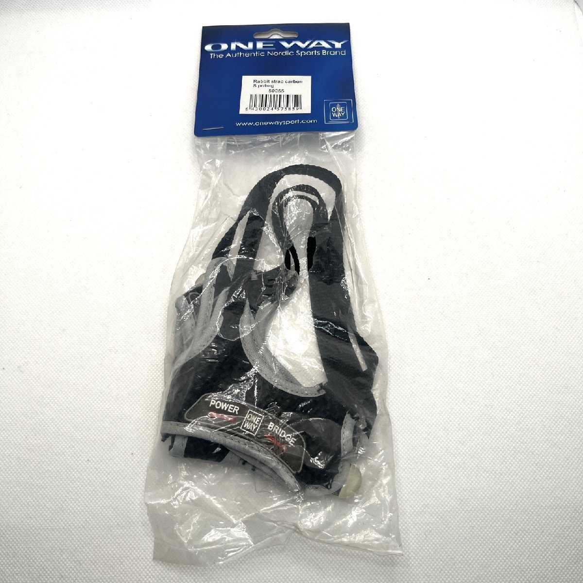 ONEWAY ラビット ストラップ カーボン サイズＳ 50055 ノルディックスキー クロスカントリー 新品保管品 【道楽札幌】