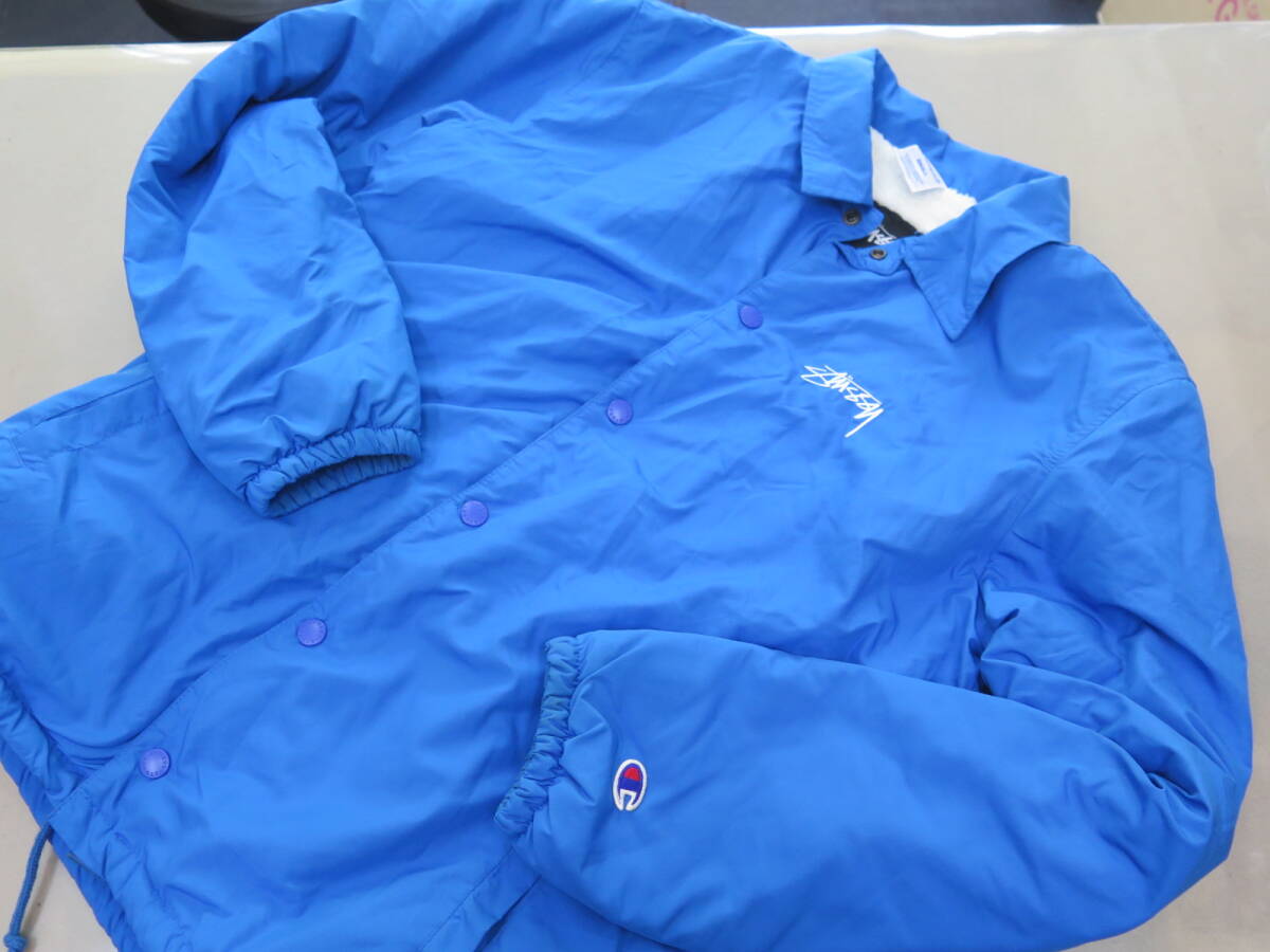 ▲□Stussy ステューシー リブカラー コーチジャケット