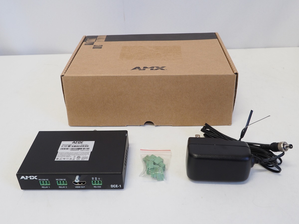 AMX DCE-1 ディスプレイコントローラー FG1015-200 HDMP2.2 4K60/HDMI対応 動作美品 *419522