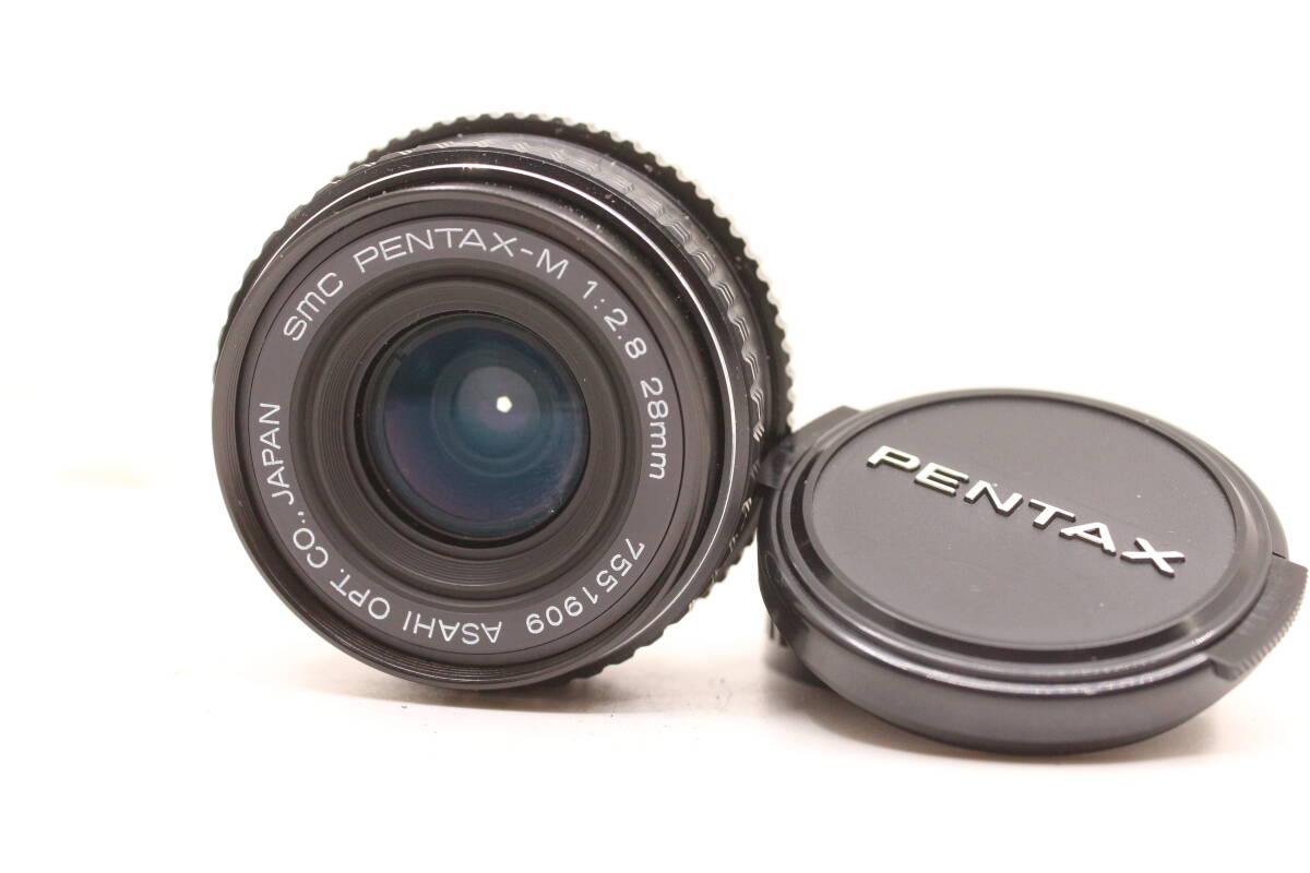 ★良品★PENTAX ペンタックス SMC PENTAX-M 28mm F2.8 標準単焦点レンズ！ OK7481
