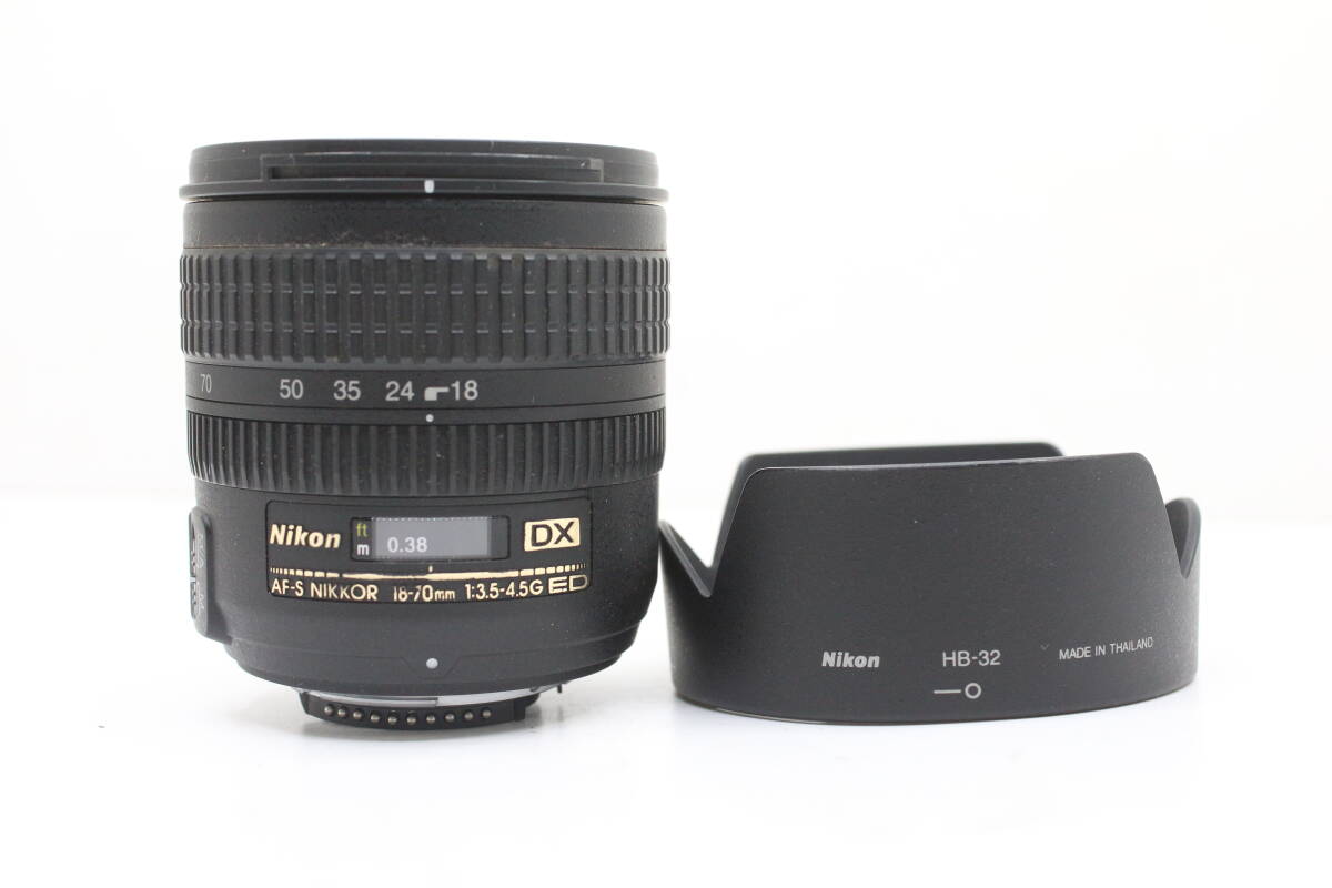 ★良品★NIKON ニコン AF-S NIKKOR 18-70mm F3.5-4.5 G ED OK7462