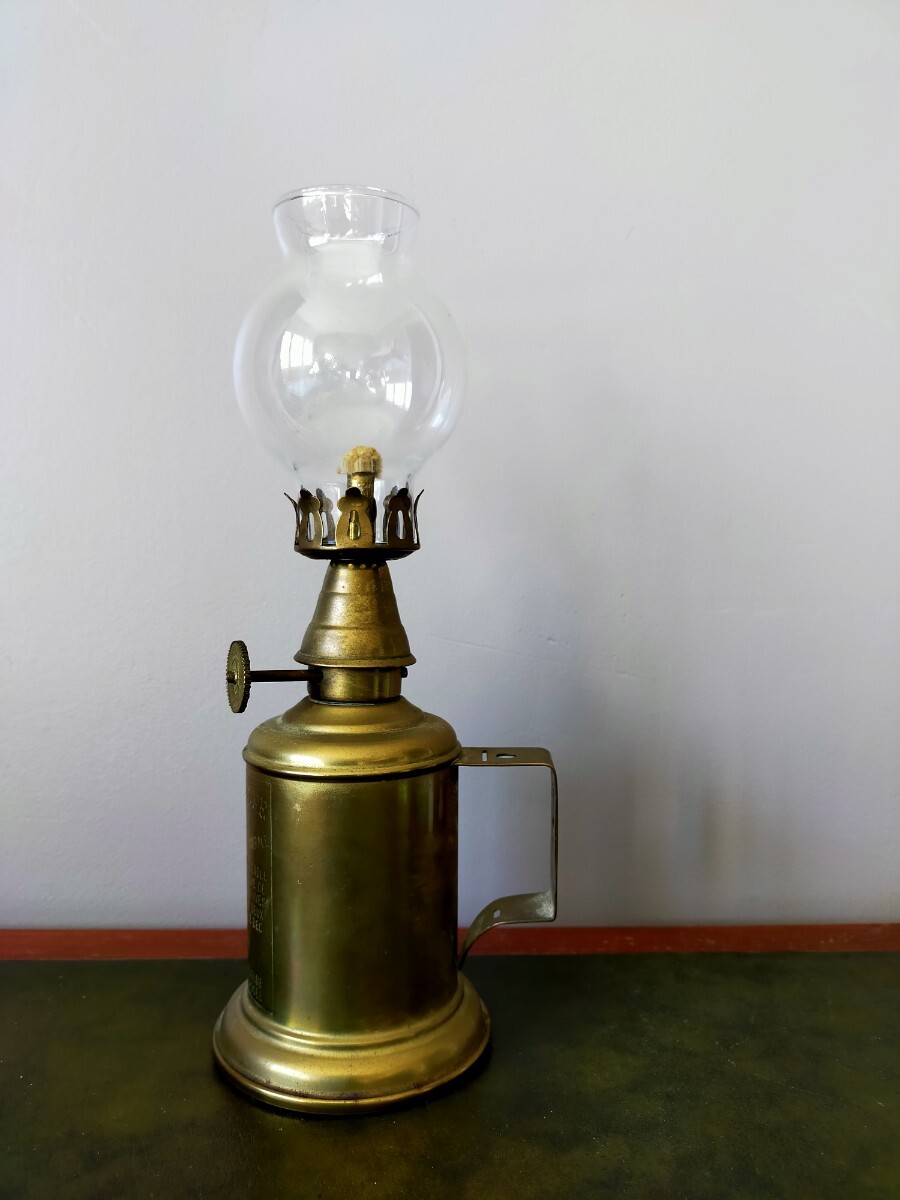 ★アンティーク品★ロゴの素敵なオイルランプ オリンプ Lampe Olympe フランス