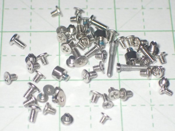 iPhoneX パーツ ネジセット.