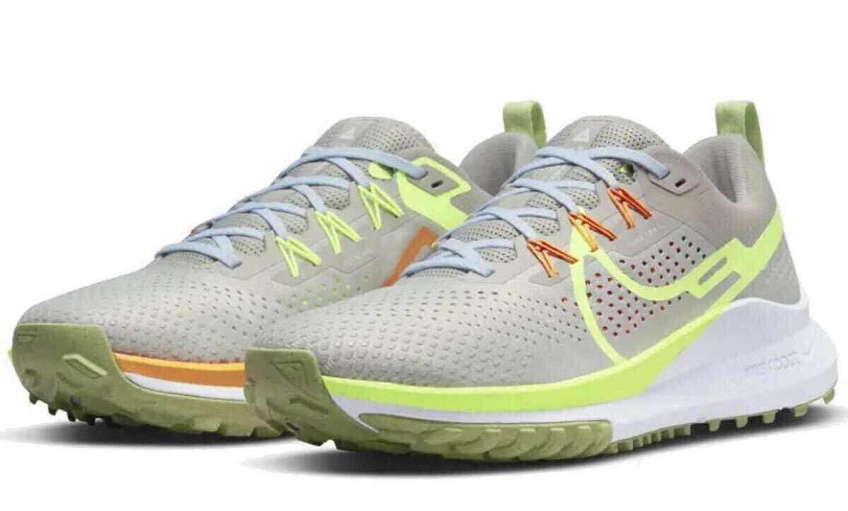 新品 送料込 NIKE REACT PEGASUS TRAIL 4 US8.5/26.5cm ナイキ リアクト ペガサス トレイル RUNNING ランニング アウトドア 軽量