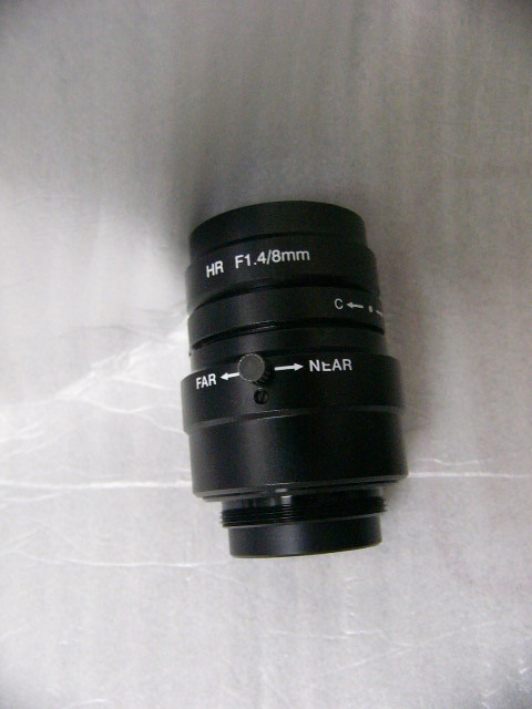 ★動作保証美品★ Keyence CA-LH8 8mm/F1.4 高解像度低歪みCマウントレンズ 複数有