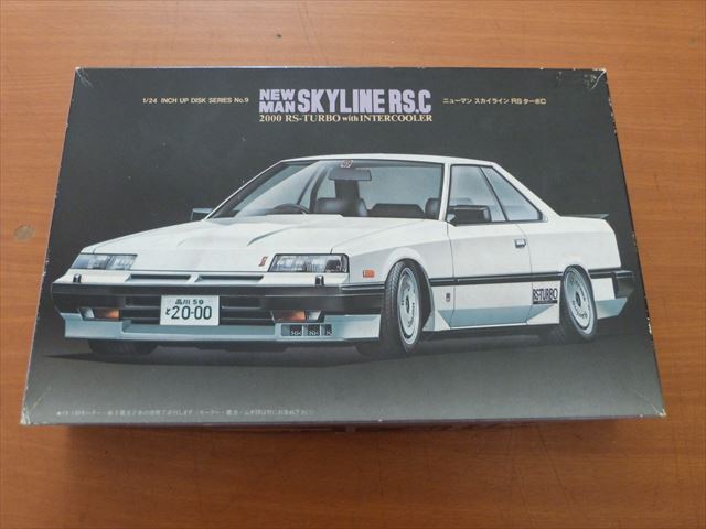 DR30スカイライン　フジミ　1/24　プラモデル　ニューマンスカイライン　RSターボC　鉄仮面