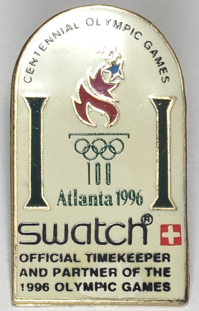 ピンズ　スウォッチ　アトランタ・オリンピック　Swatch Atlanta 1996 OLYMPICS　PINS　ピンバッジ ピンバッチ