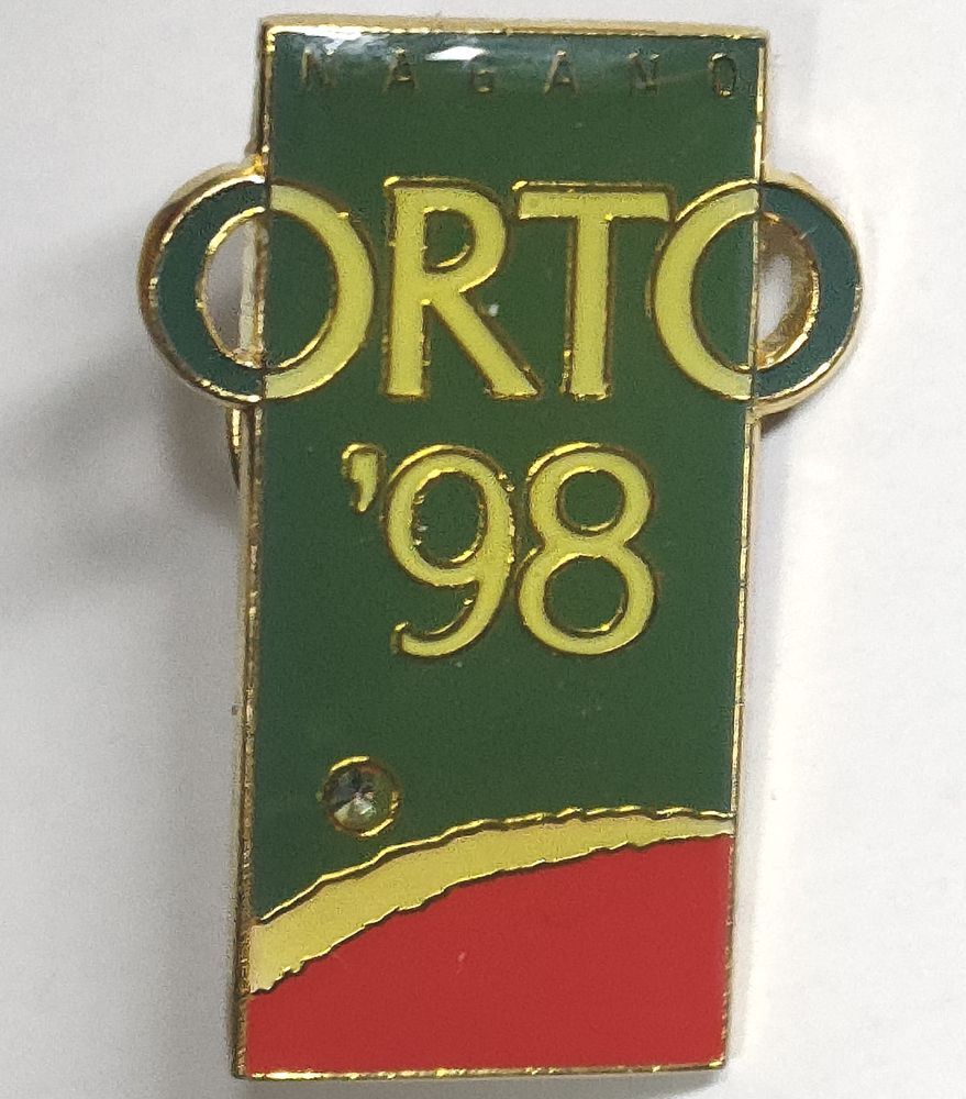 ピンズ　長野オリンピック ORTO オリンピック放送機構　'98 NAGANO OLYMPICS　PINS　ピンバッジ ピンバッチ