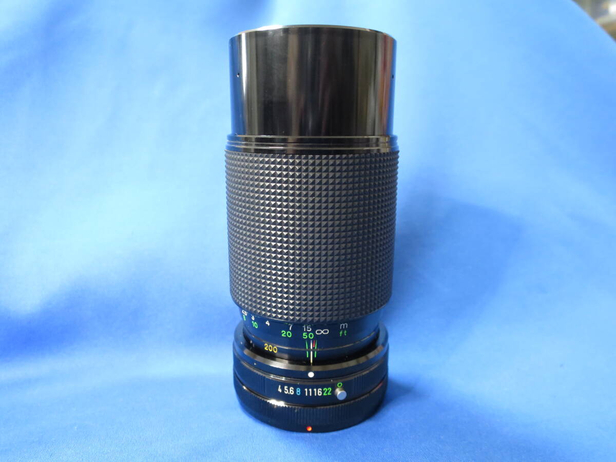 テフノン 80-200mm F4 キャノンFDマウント 送料無料!!! TEFNON H/D-MC ZOOM MACRO CANON