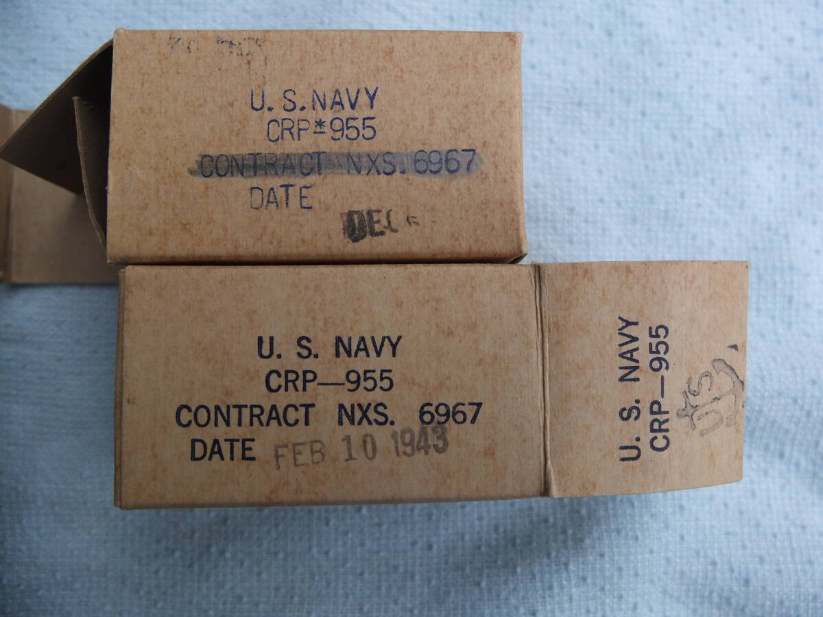 真空管　CRP-955 １９４３年製　イカリマーク付き　２本