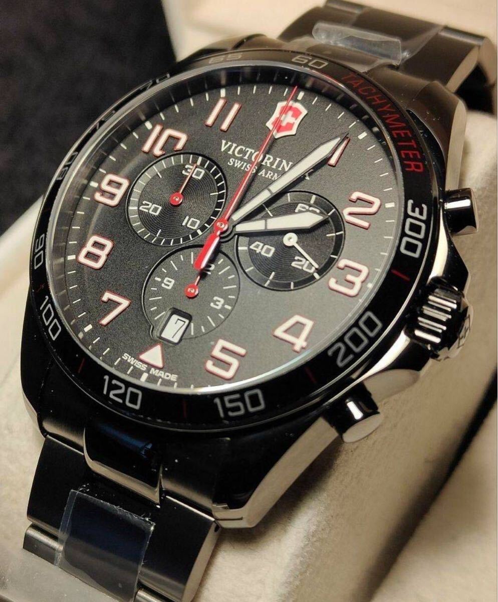 送料込み　即決価格　VICTORINOX FIELDFORCE SPORT CHRONO ビクトリノックス　 腕時計 クォーツ　拍卖