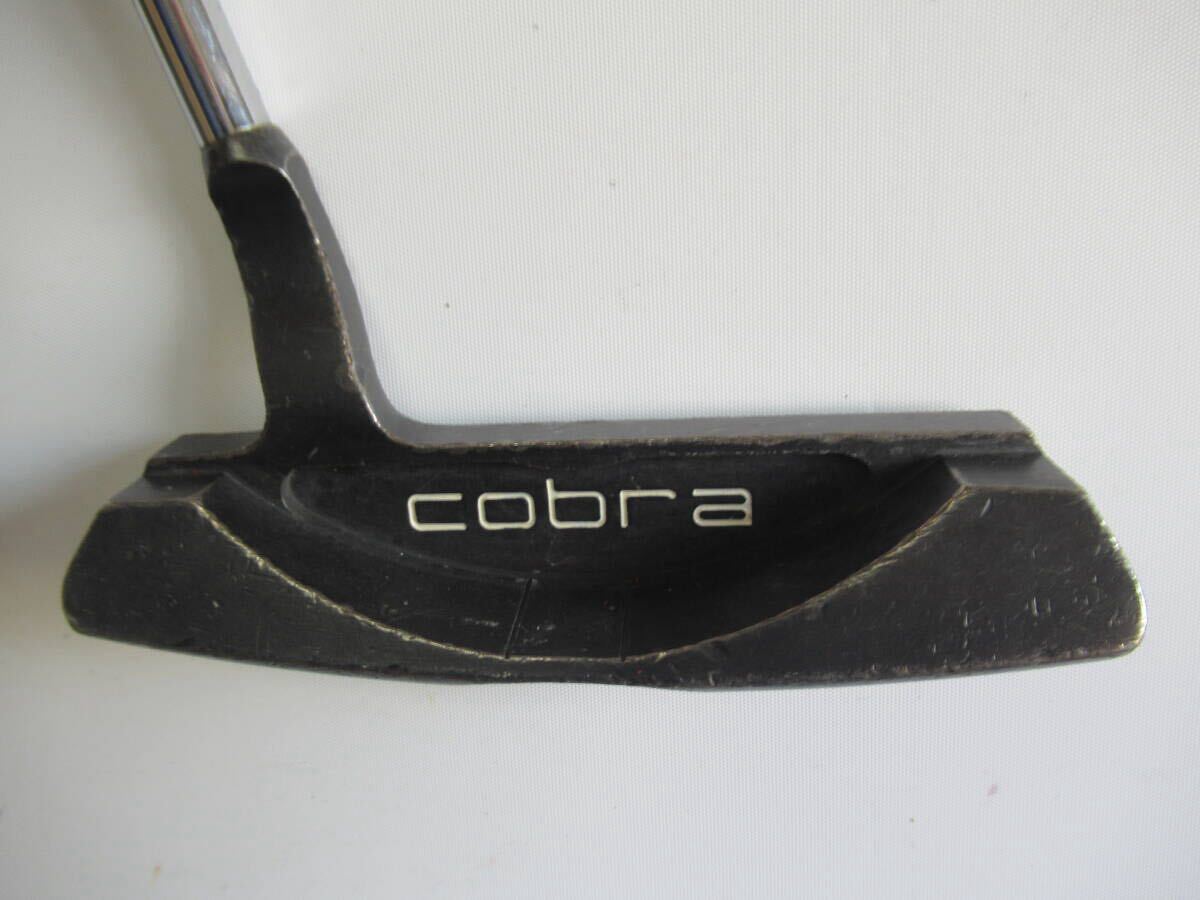 ★Cobra コブラ グレッグ・ノーマン パター 34インチ 純正スチールシャフト K973★レア★激安★中古★　★