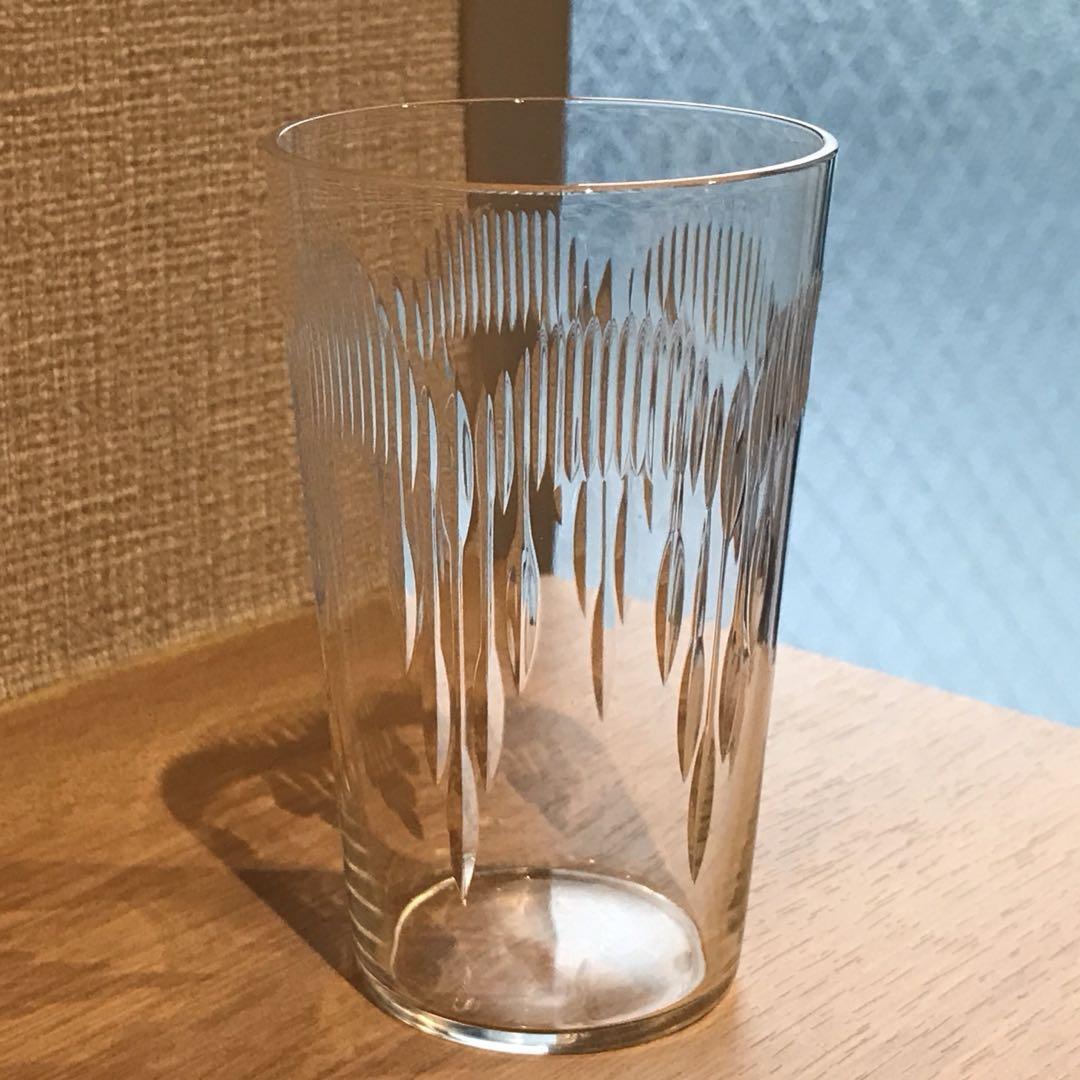 極稀少オールドバカラ Baccarat★☆モリエールMoliereタンブラー★☆9cm ワイングラス フランス アンティーク