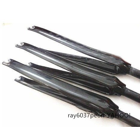 700c ロードバイク 自転車 固定ギアバイク カーボン フォーク フロントフォーク 3タイプ(3K・12K・UD) matt