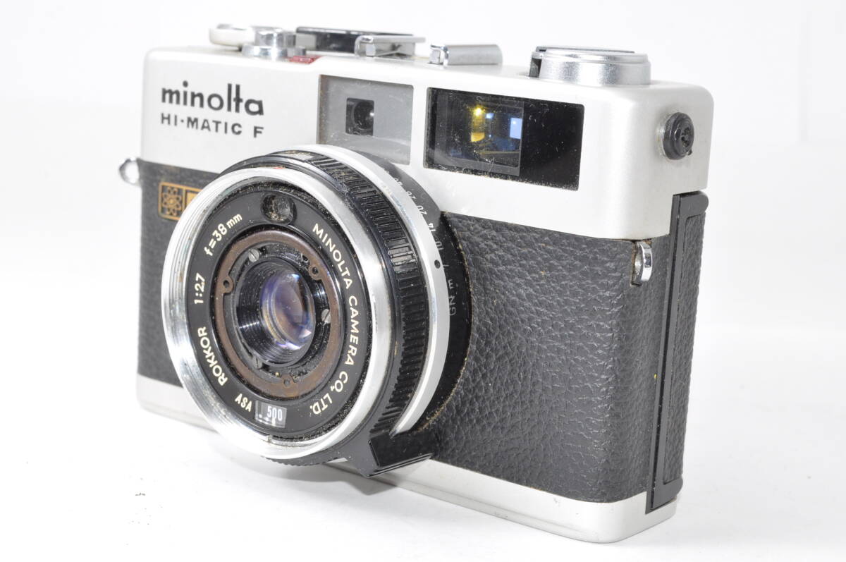 現状品 ミノルタ MINOLTA HI-MATIC F 38mm F2.7 ♯A6485