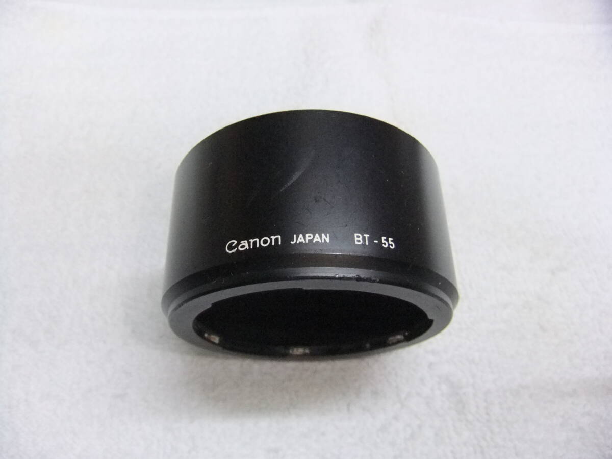 純正 キヤノン Canon BT-55 フード 旧FD 85mm F1.8 100mm F2.8 135mm F3.5用 送料260円 ①