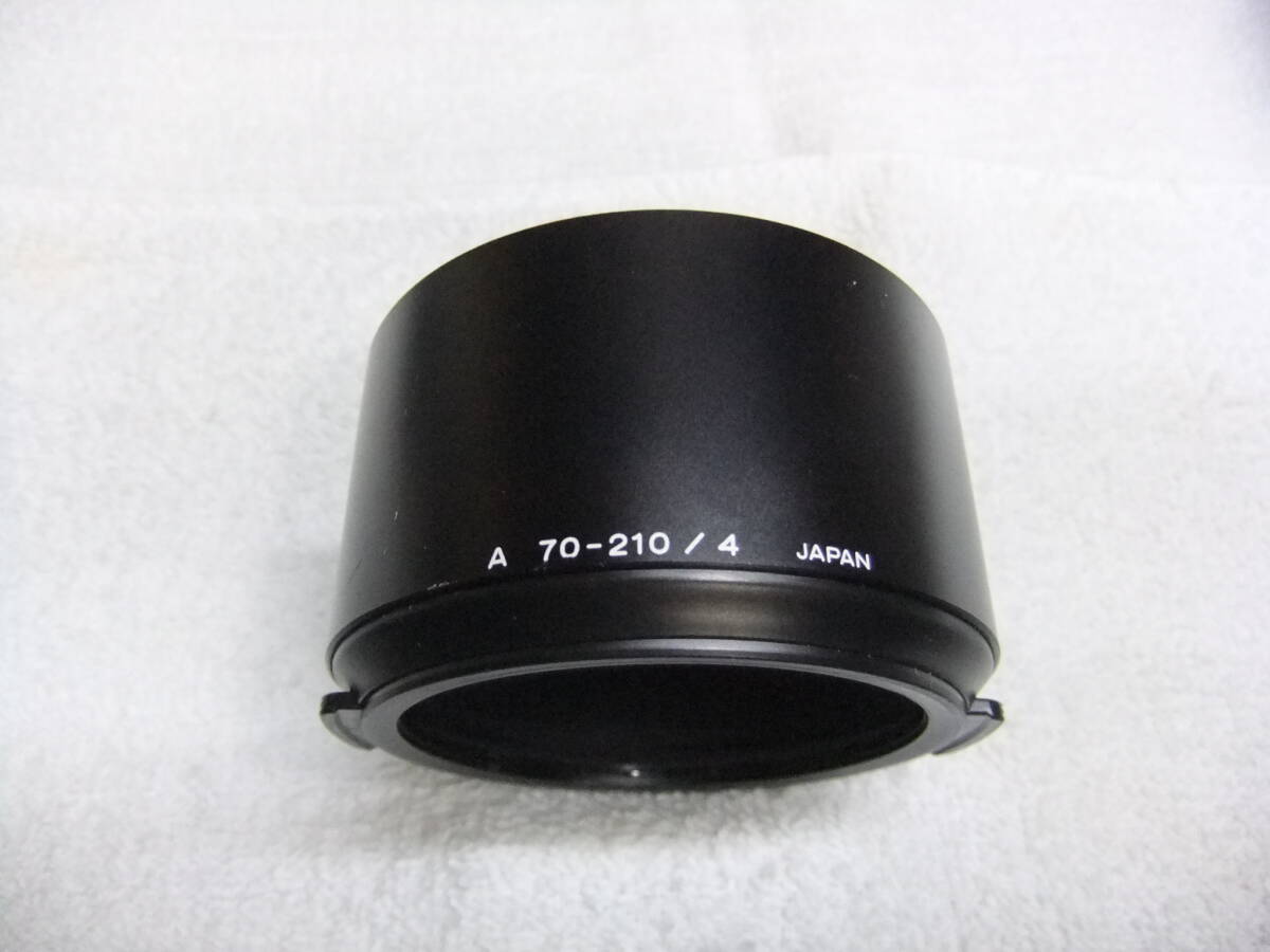 純正 ミノルタ MINOLTA A 70-210mm F4用 バヨネット式 メタルフード 送料290円