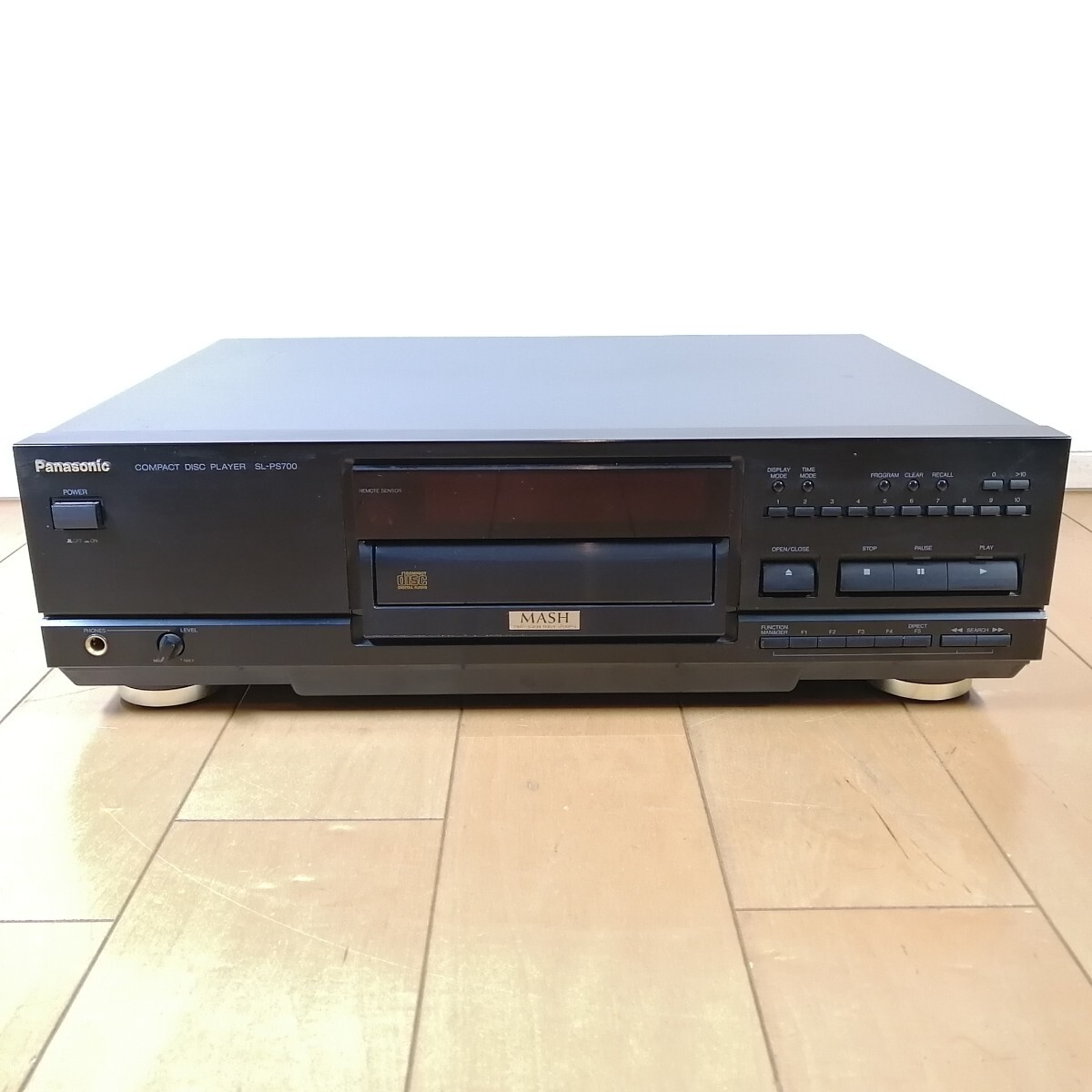 希少!!　動作確認済!!　Panasonic　パナソニック　MASH　CDプレーヤー　SL-PS700
