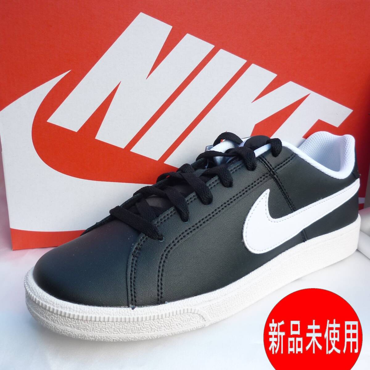 新品正規品26.5cm★ナイキ ロイヤルコート NIKE COURT ROYALE 黒 メンズスニーカーブラック