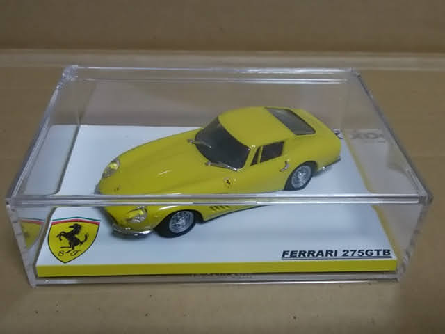 ★1/43BOXMODEL フェラーリ275GTB 黄色 ケース付き