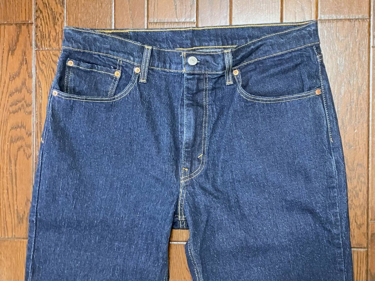 リーバイス Ｌｅｖｉ’ｓ ５１６ ｗ３６ ユーズド ストレッチ ブルー ジーンズ ジッパーフライ デニム パンツ ジーパン 古着