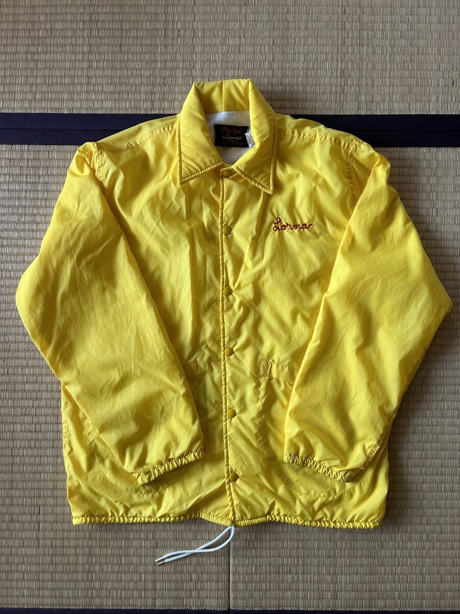 60s 70s ウィングフット 刺繍 ステッチ ナイロン コーチ ジャケット ヴィンテージ ビンテージ 60年代 70年代 検 USA製 アメリカ ロゴ
