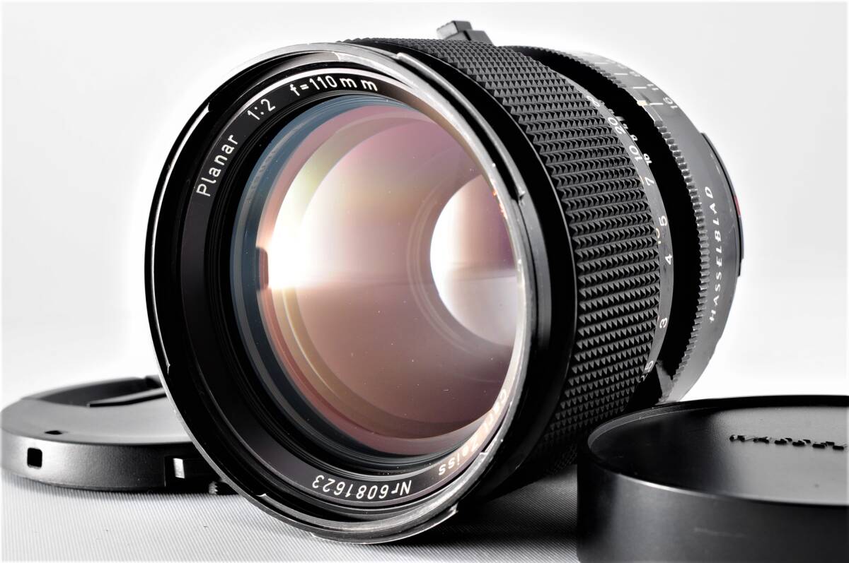 ハッセルブラッド Hasselblad Carl Zeiss Planar T* 110mm　f2.0 ヘリコイド、絞り確認済