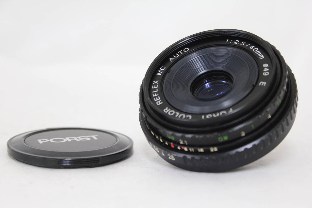 【返品保証】 【希少】 Porst Color Reflex MC Auto 40mm F2.5 E レンズ M2497