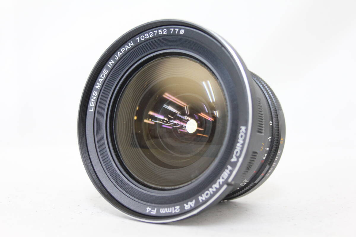 【返品保証】 コニカ Konica Hexanon AR 21mm F4 レンズ M3036