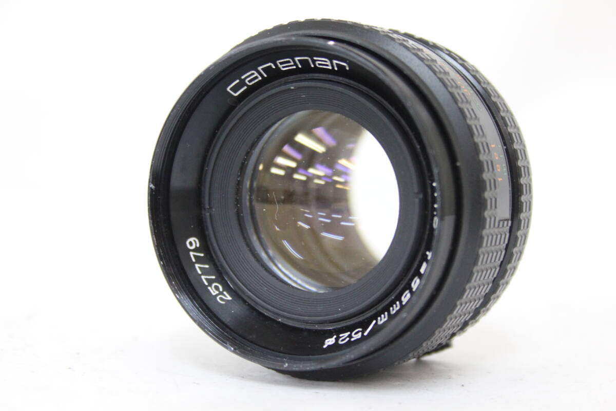 【返品保証】 carenar 55mm F1.8 M42マウント レンズ M3051
