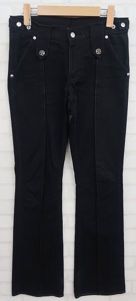激レア 限定 Loud Style Design Wrangler ラウドスタイルデザイン ラングラー ボムオブザイヤー ブラックデニムパンツジーンズ シルバー925