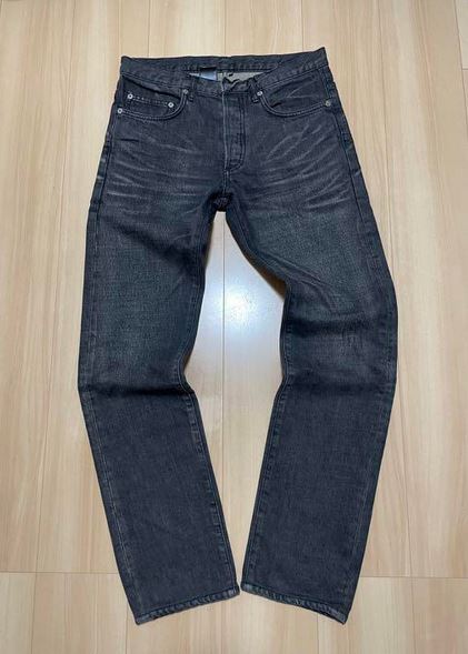 正規 05AＷ アーカイブ Dior HOMME ディオールオム 名作エディ期 爪痕 ダメージデニムパンツ ヒゲ ハチノス ブラックジーンズ 黒 日本製 30