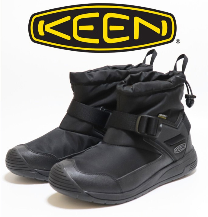 新品箱付き【KEEN キーン】HOODROMEO WP ウィンターブーツ 黒 US 8(26cm) v6419