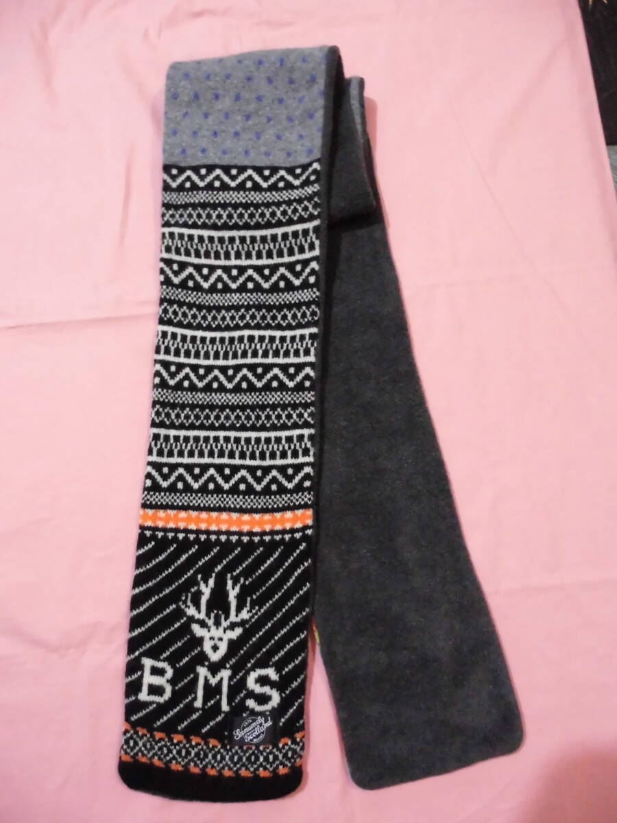 BEAMS　☆　マフラー　☆　ビームス　☆　BMS　☆　男女兼用　☆　未使用品　☆　自宅保管品　☆