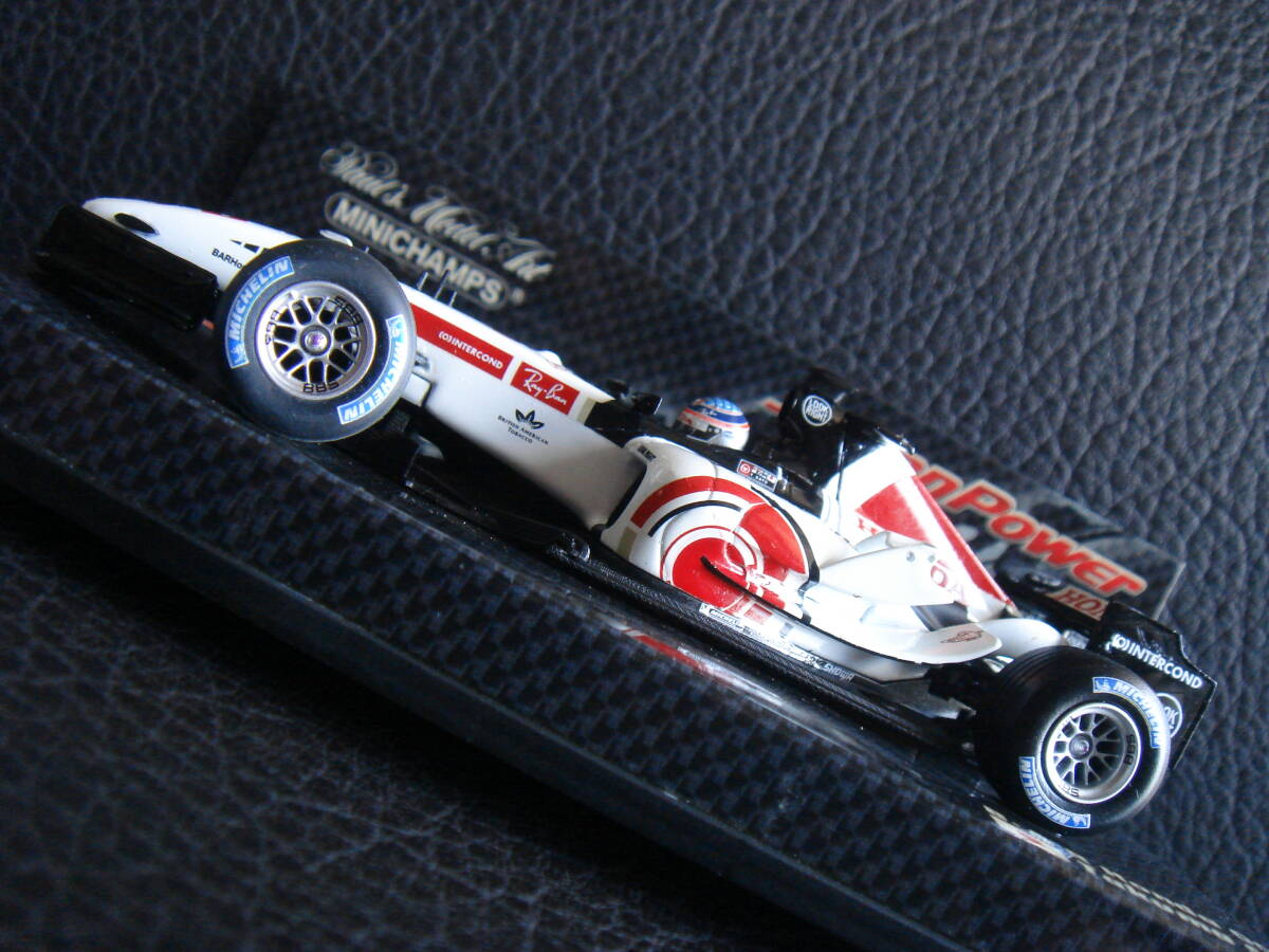 1/43 B.A.R ホンダ 007 GO!! 佐藤琢磨!!! HONDA JAPAN POWER TAKUMA SATO ミニチャンプス